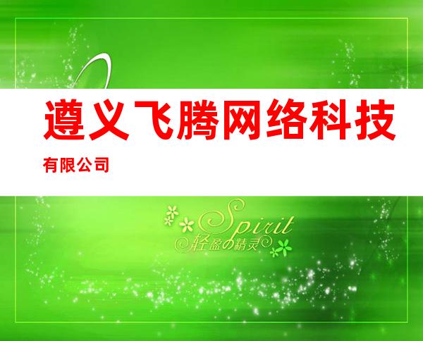 遵义飞腾网络科技有限公司